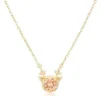 Round 3.88ct Champagne Topaz Reversible Necklace