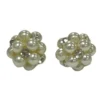 Minnici Small Cluster W/ Rhinestone Stud Earrings
