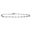 Natural 1.00 ct Tanzanite Infinity Bracelet