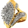 Marquise Cut 1.00 ct Diamond Dinner Ring - Image 2