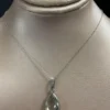 Pear Cut 6.05 ct Natural Green Amethyst Pendant - Image 2