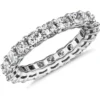 Classic Cushion 2.00ct White Topaz Stackable Ring